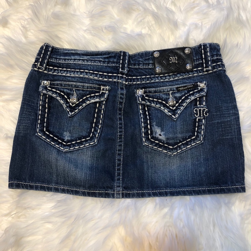 Miss Me Jean Skirt 27